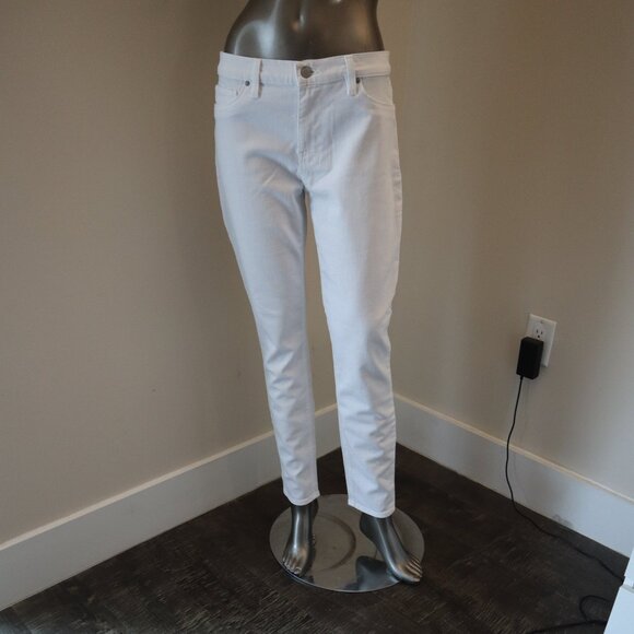 Hudson White Nico Jeans Skinny Denim Size 27 New Tags - Picture 5 of 10